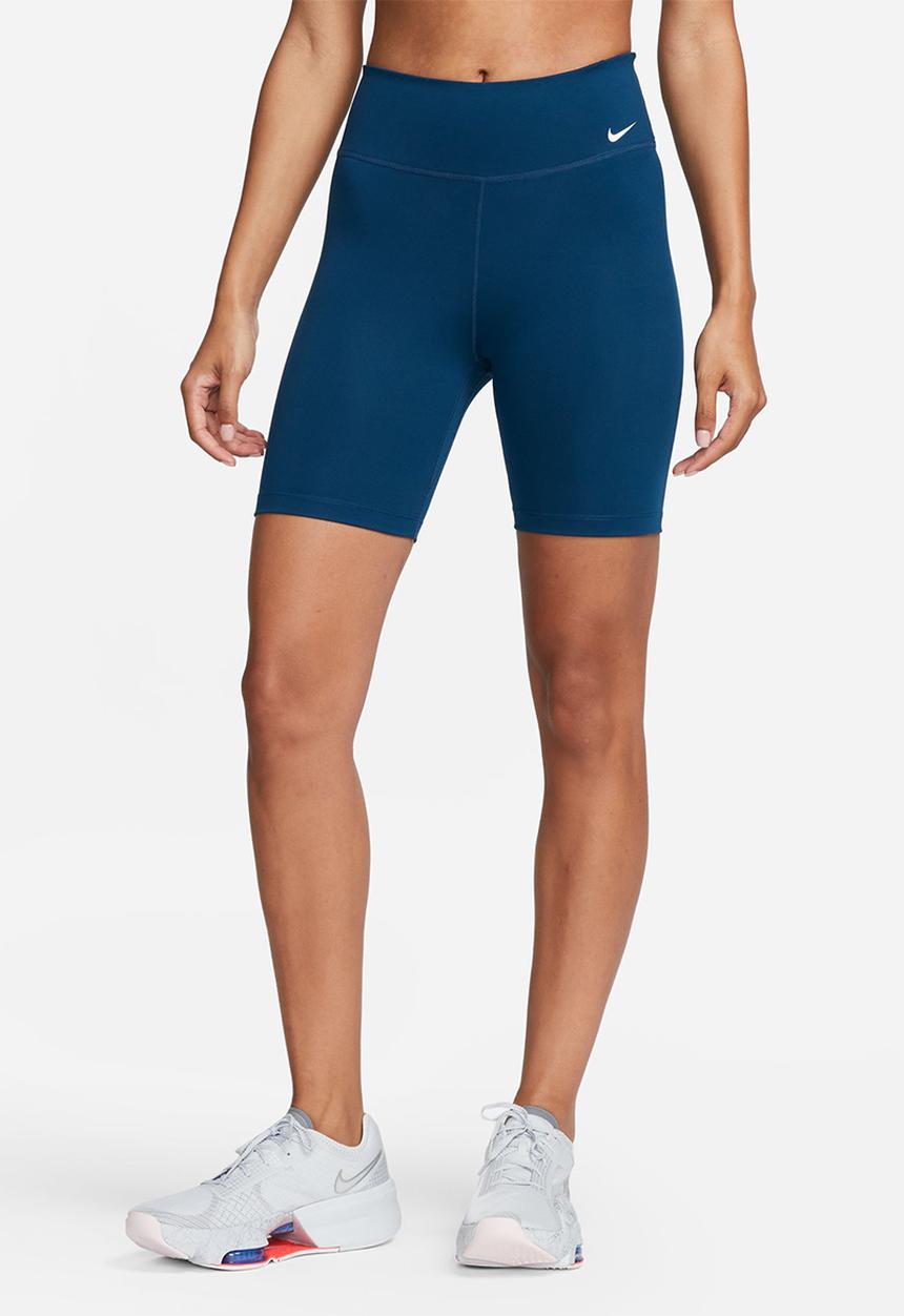 Nike - W nk one df mr 7in shrt - valerian blue/white