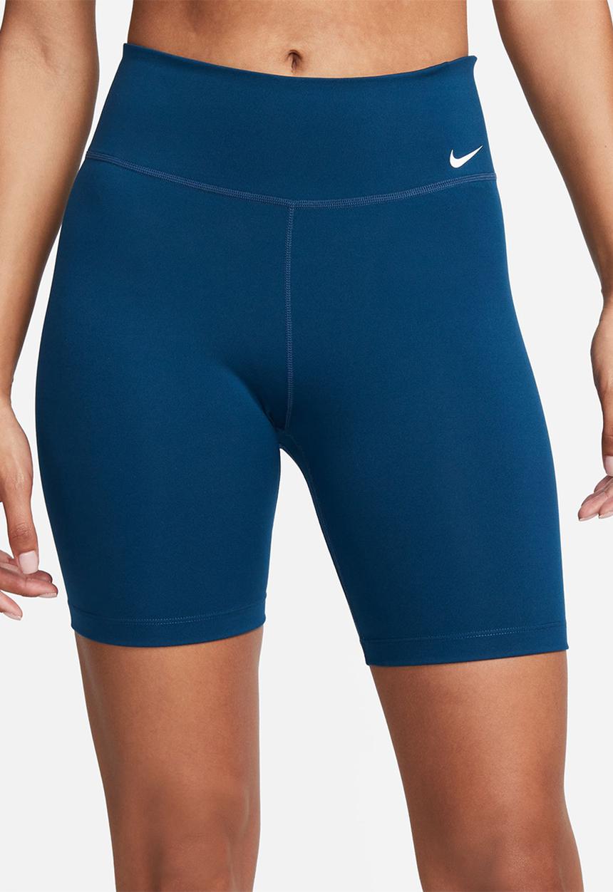 Nike - W nk one df mr 7in shrt - valerian blue/white