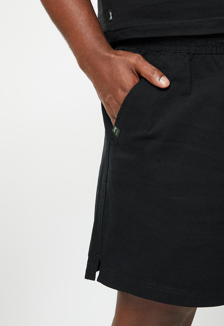JEEP - Plus elasticated short - black