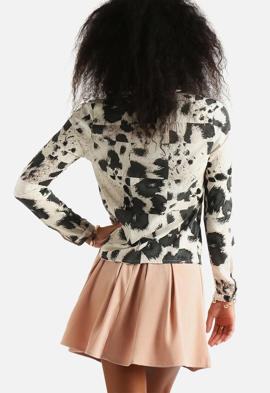 Vero Moda - Cheetar Grid Shirt 