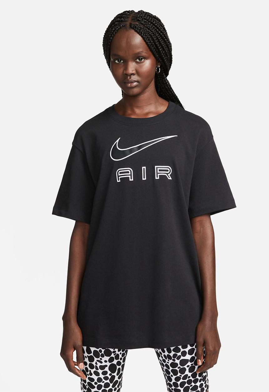 Nike - W nsw tee bf nike air - black & white