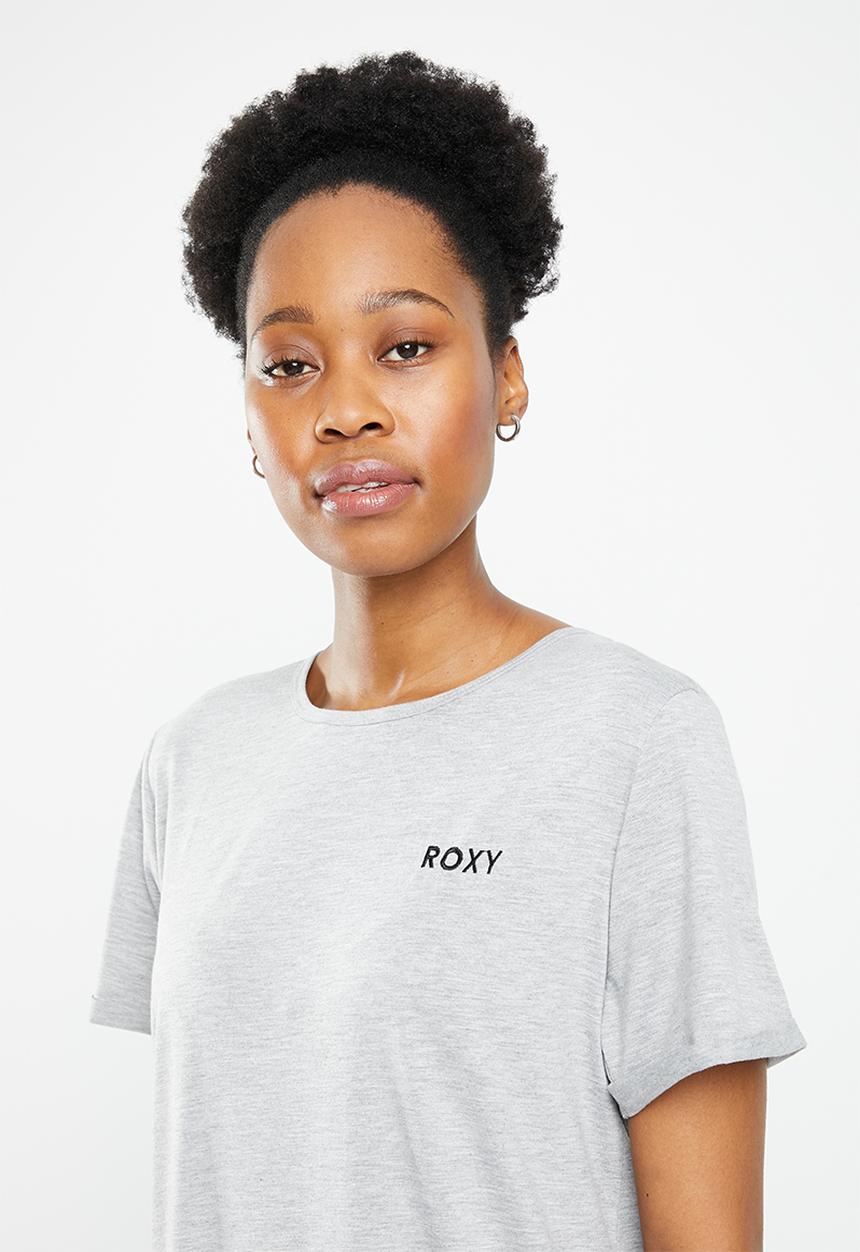 Roxy - Love sun tee dress - grey 