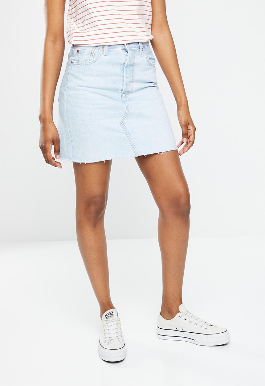 Levi’s® - High rise decon iconic bfly skirt - blue