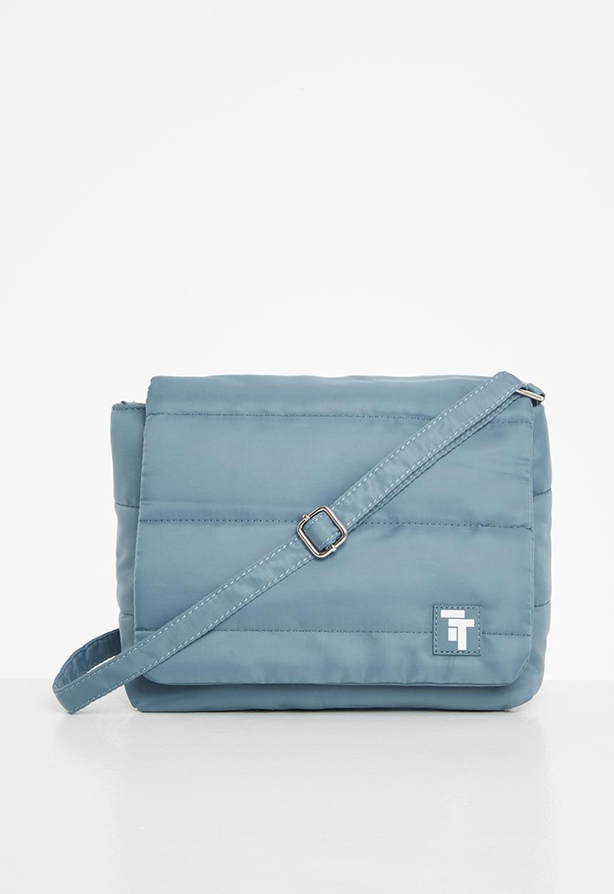 Tom Tom - Flap over quilt xbody- blue