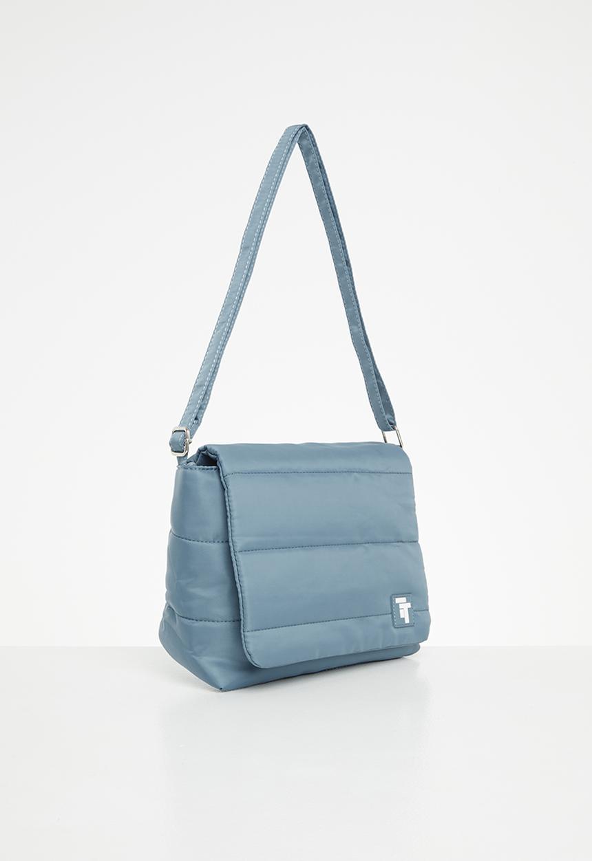 Tom Tom - Flap over quilt xbody- blue