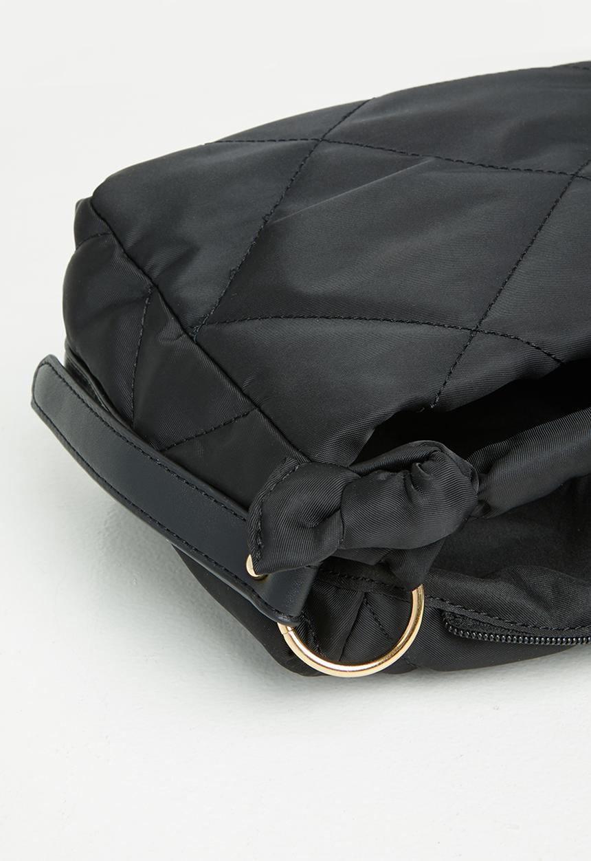 Tom Tom - Quilted crossbody - black
