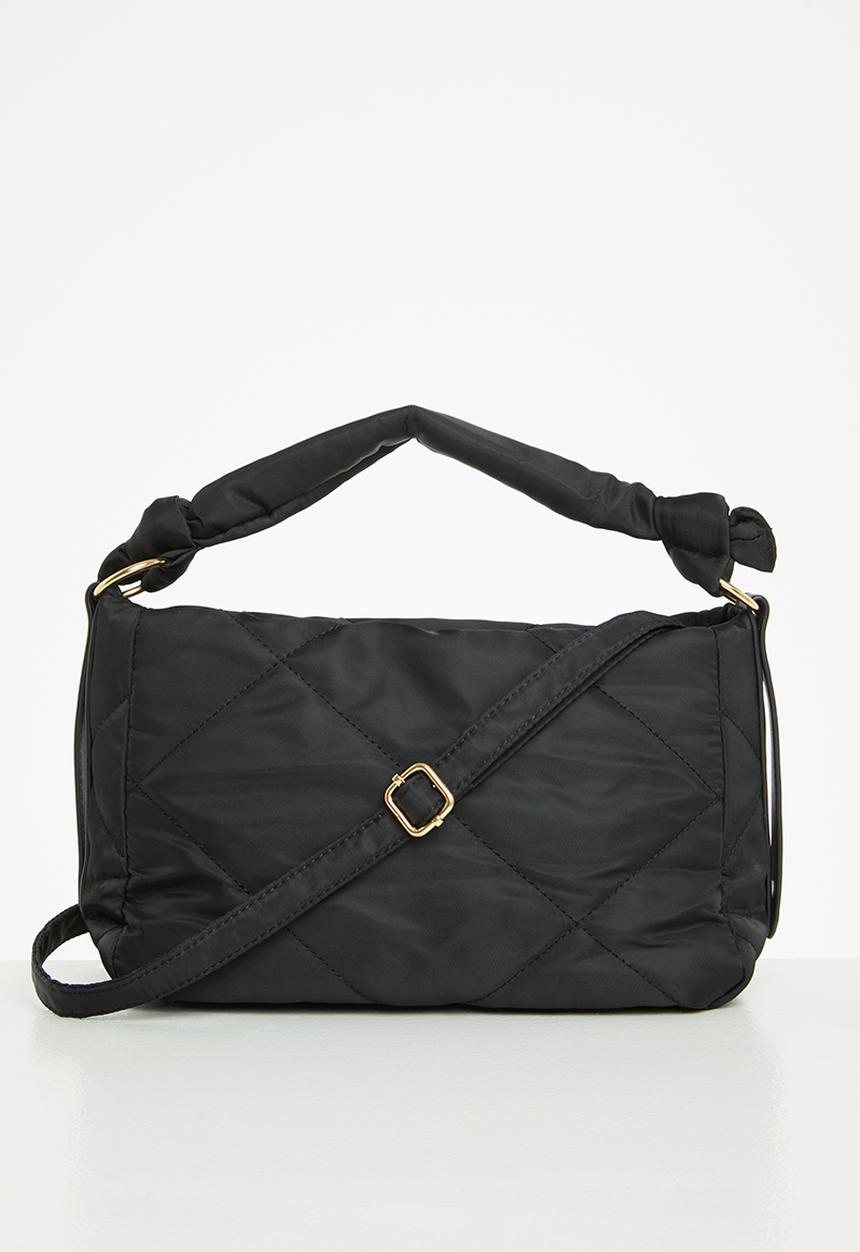 Tom Tom - Quilted crossbody - black