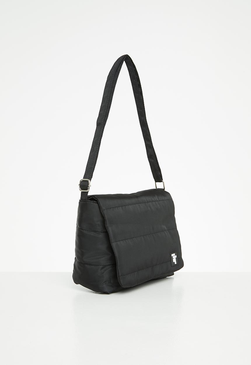 Tom Tom - Flap over quilt xbody- black