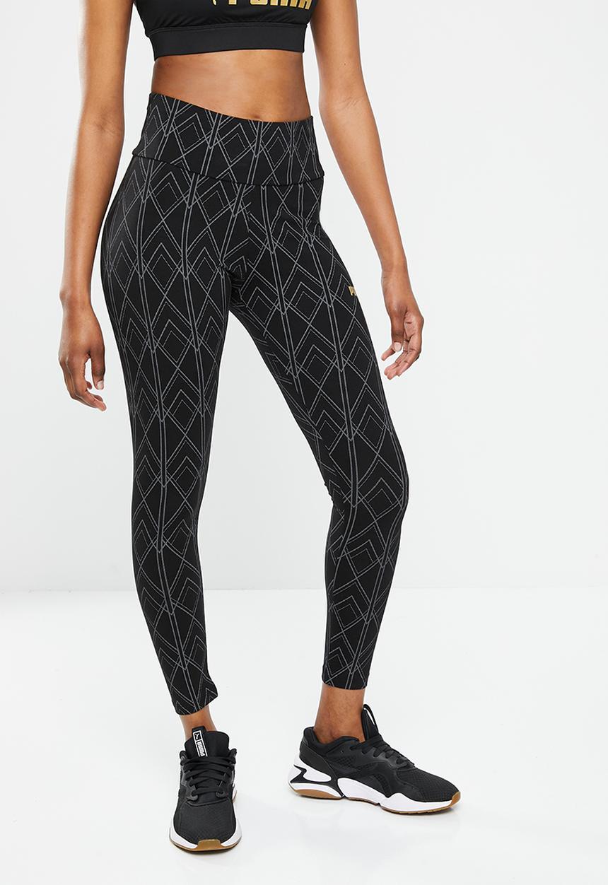 PUMA - Puma power deco glam leggings - puma black
