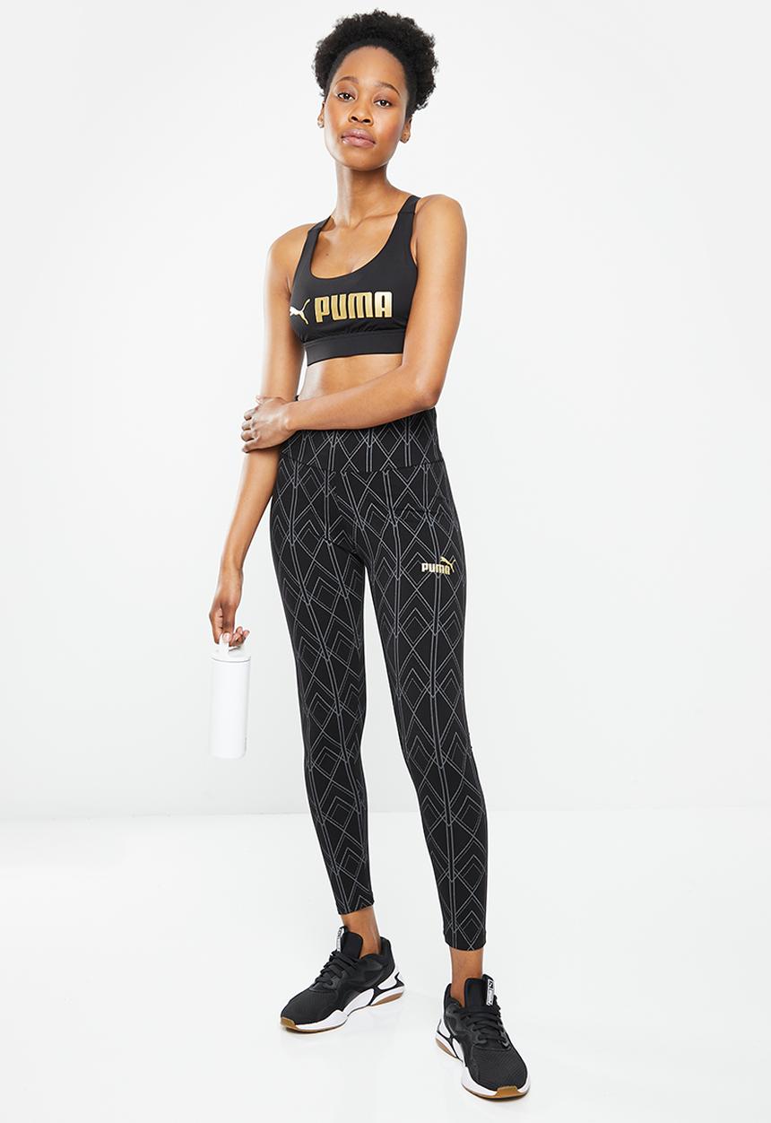 PUMA - Puma power deco glam leggings - puma black