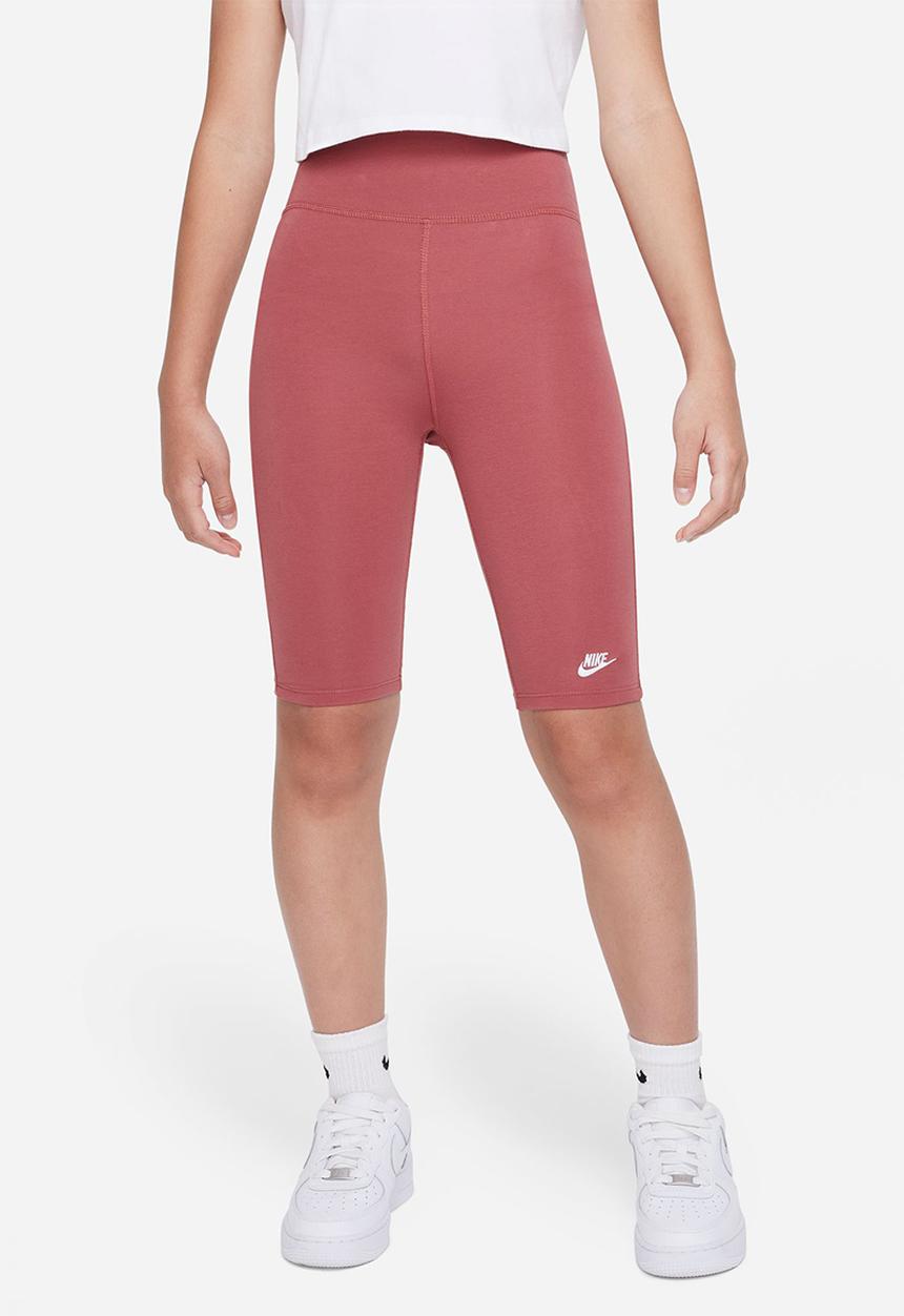Nike - G nsw bike 9 in short  - canyon rust/white