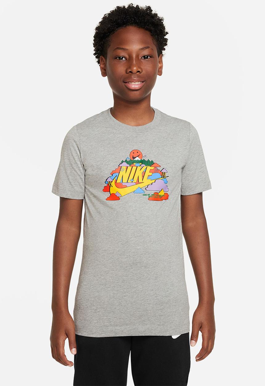 Nike - U nsw tee takedown 2 - dk grey heather