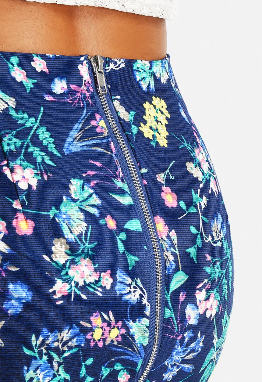 New Look - Elode Floral Pencil Skirt