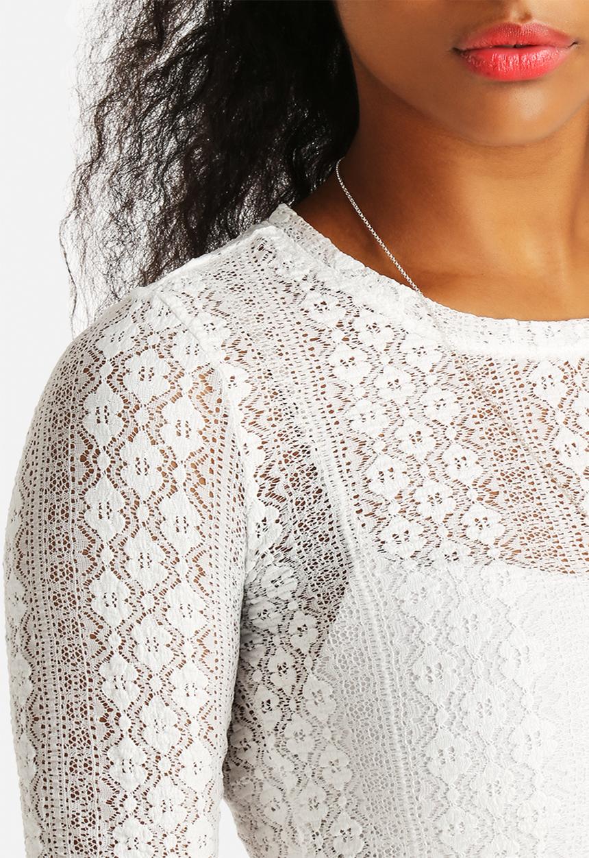 New Look - Bubble Lace Tee