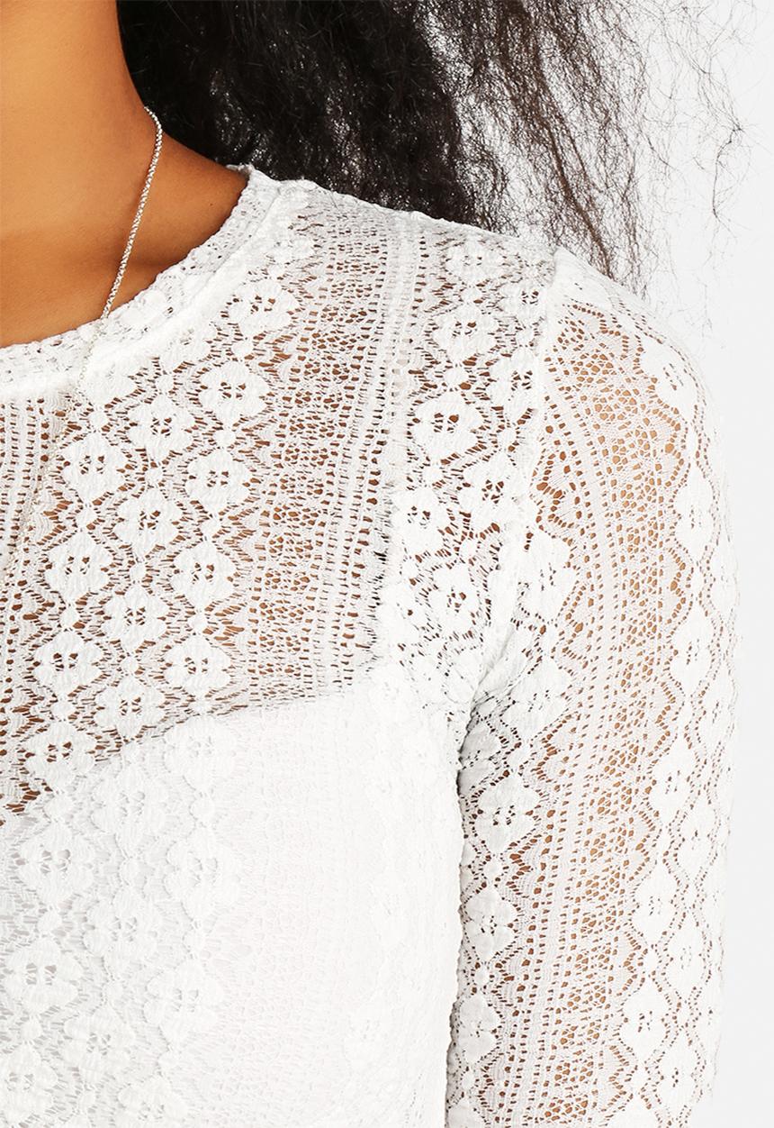 New Look - Bubble Lace Tee