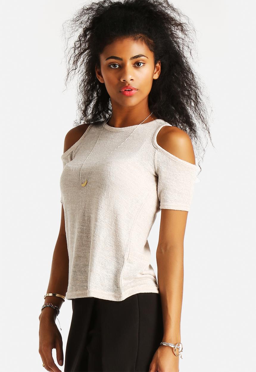 New Look - Cold Shoulder Knit