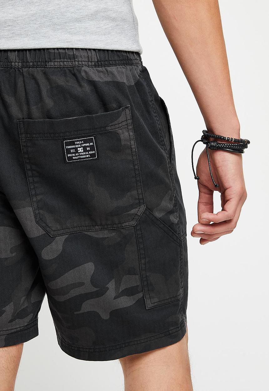 DC - Mechanic short 2 - black camo