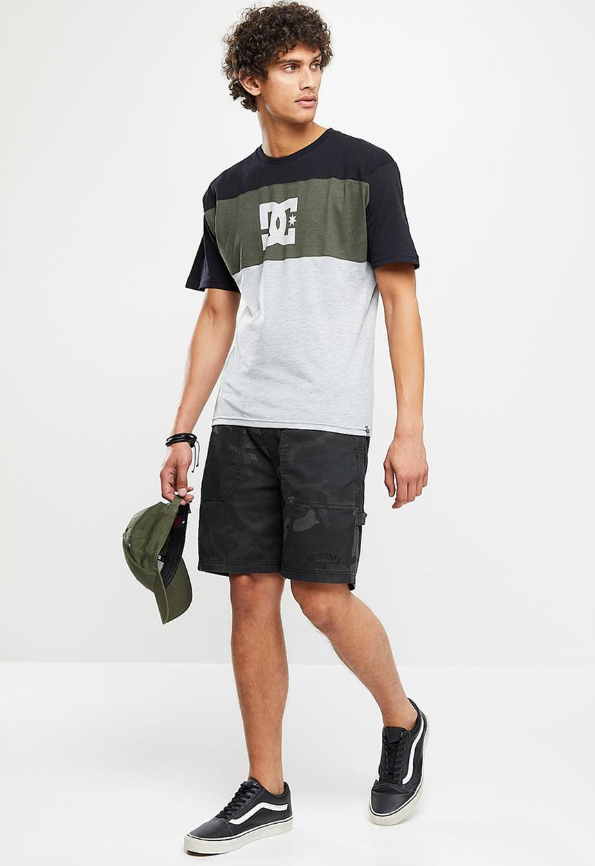 DC - Mechanic short 2 - black camo