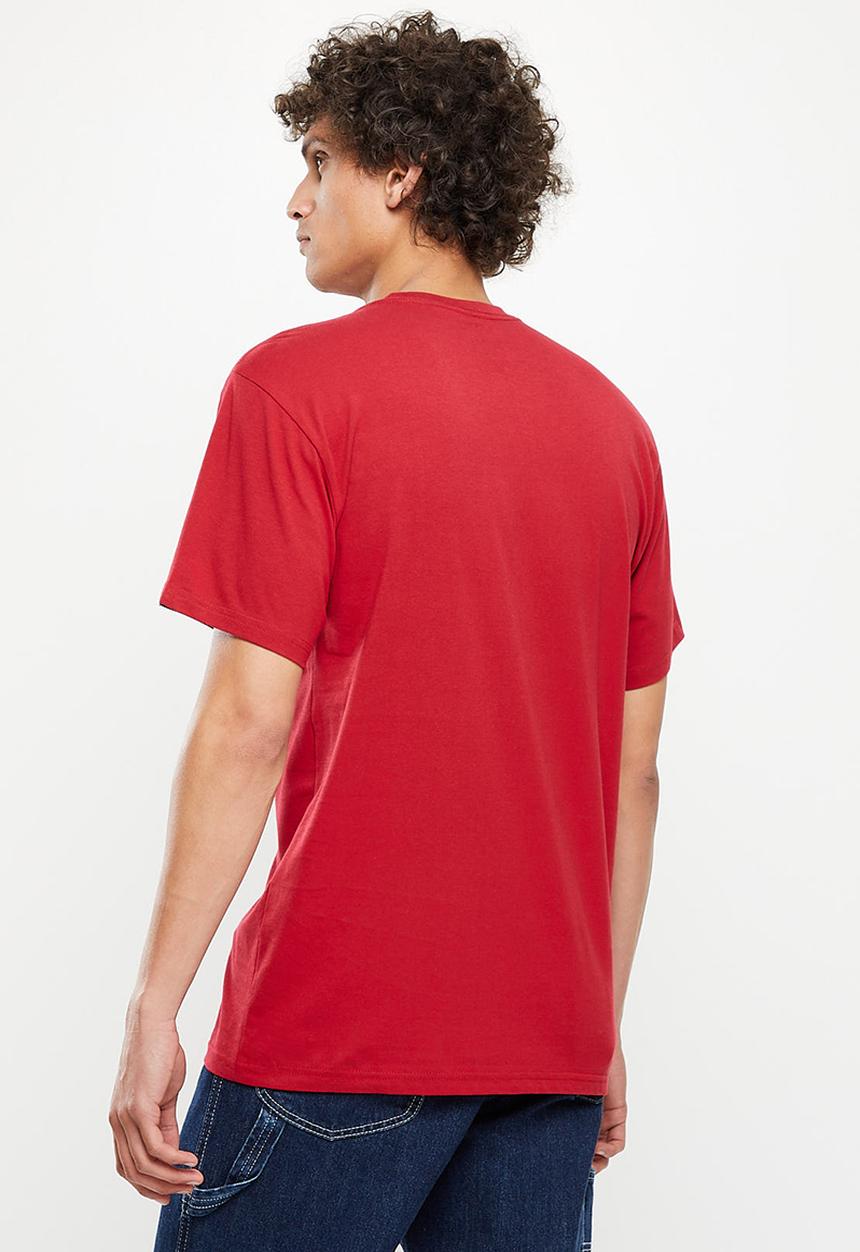 Vans - Mn left chest logo plus short sleeve - chilli pepper