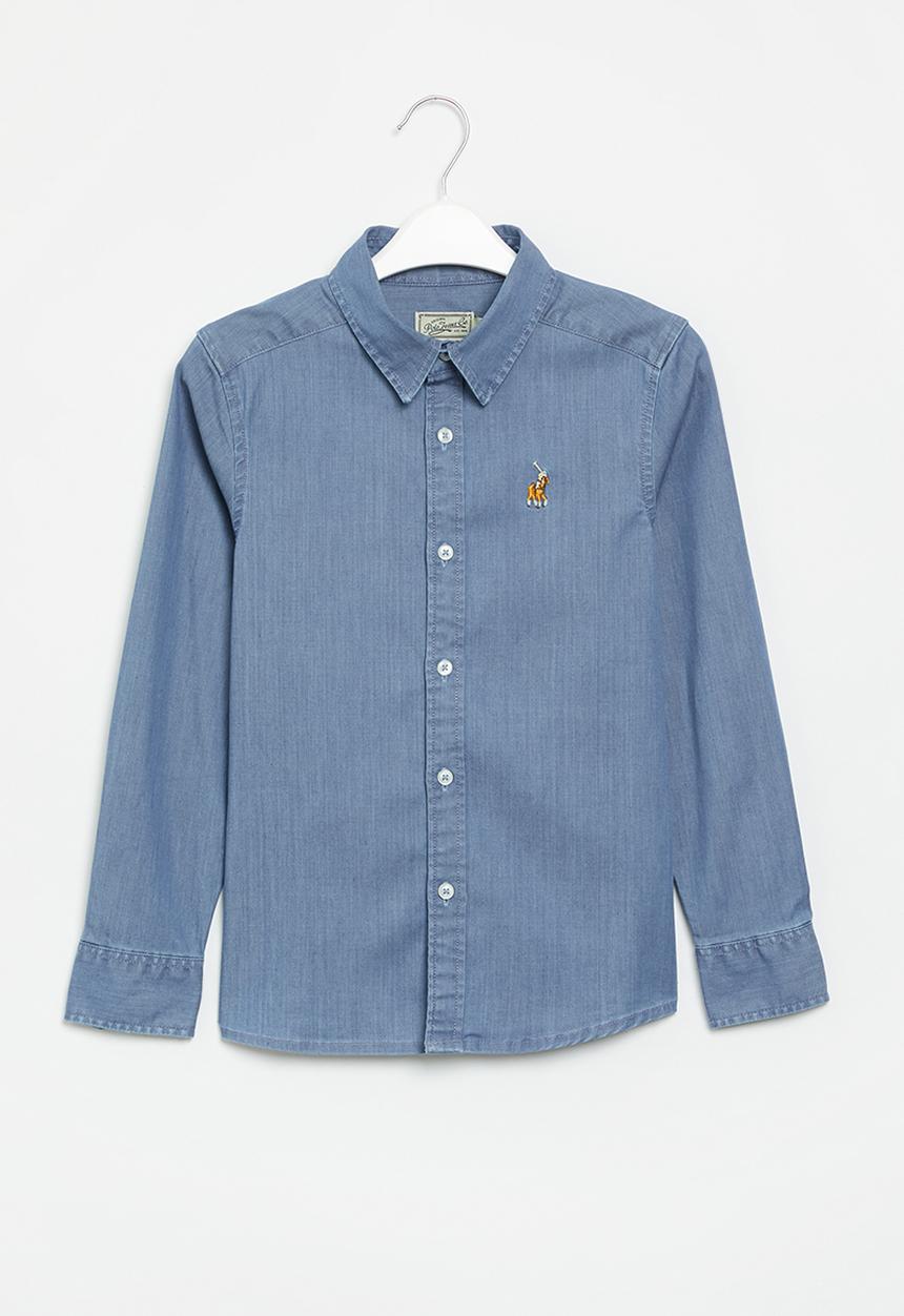 POLO - Boys long sleeve shirt - medium wash