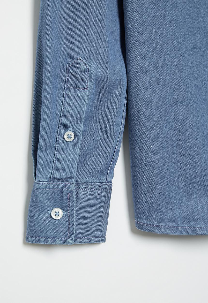 POLO - Boys long sleeve shirt - medium wash