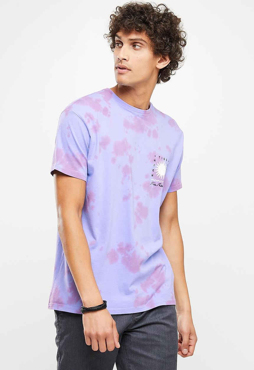 Quiksilver - High tide slide short sleeve - dusty orchid