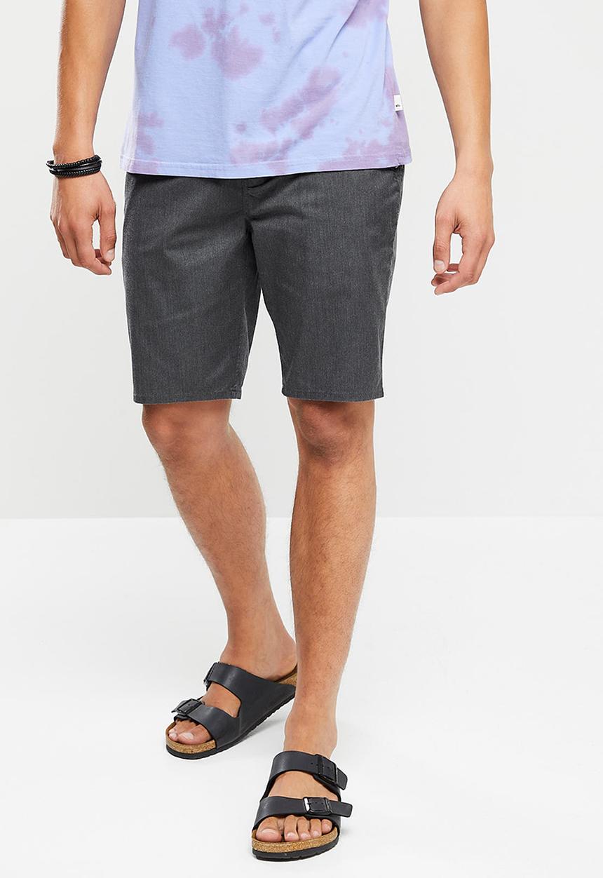 Quiksilver - Everyday union stretch - dark grey heather