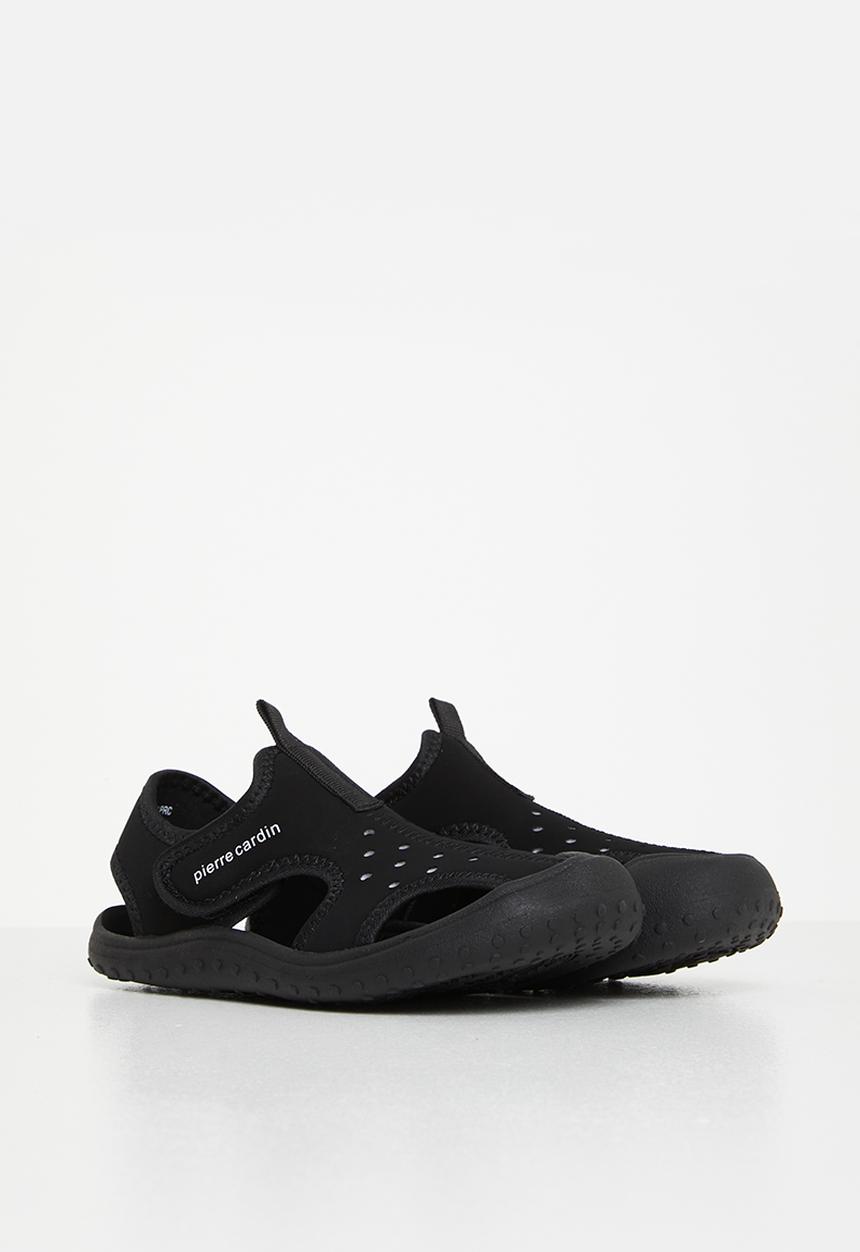 Pierre Cardin - Neoprene sandals - black