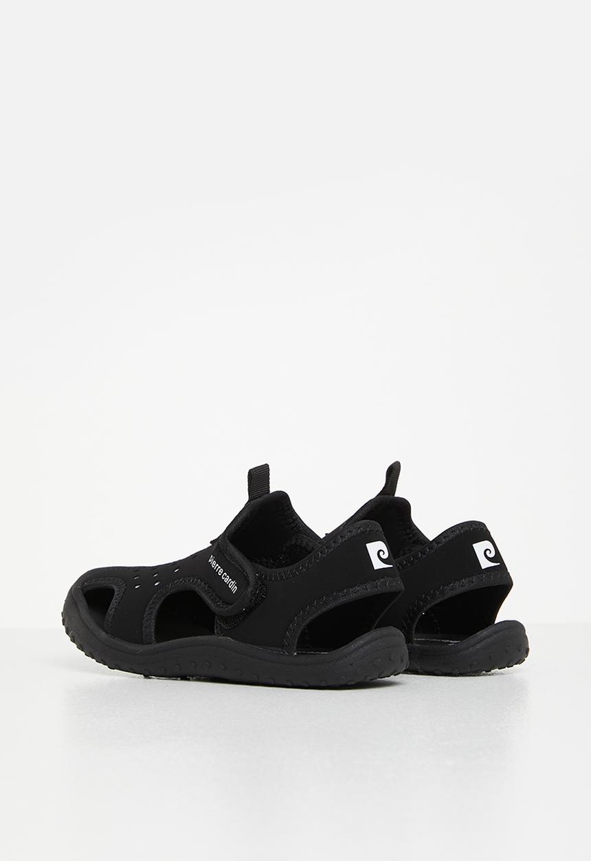 Pierre Cardin - Neoprene sandals - black