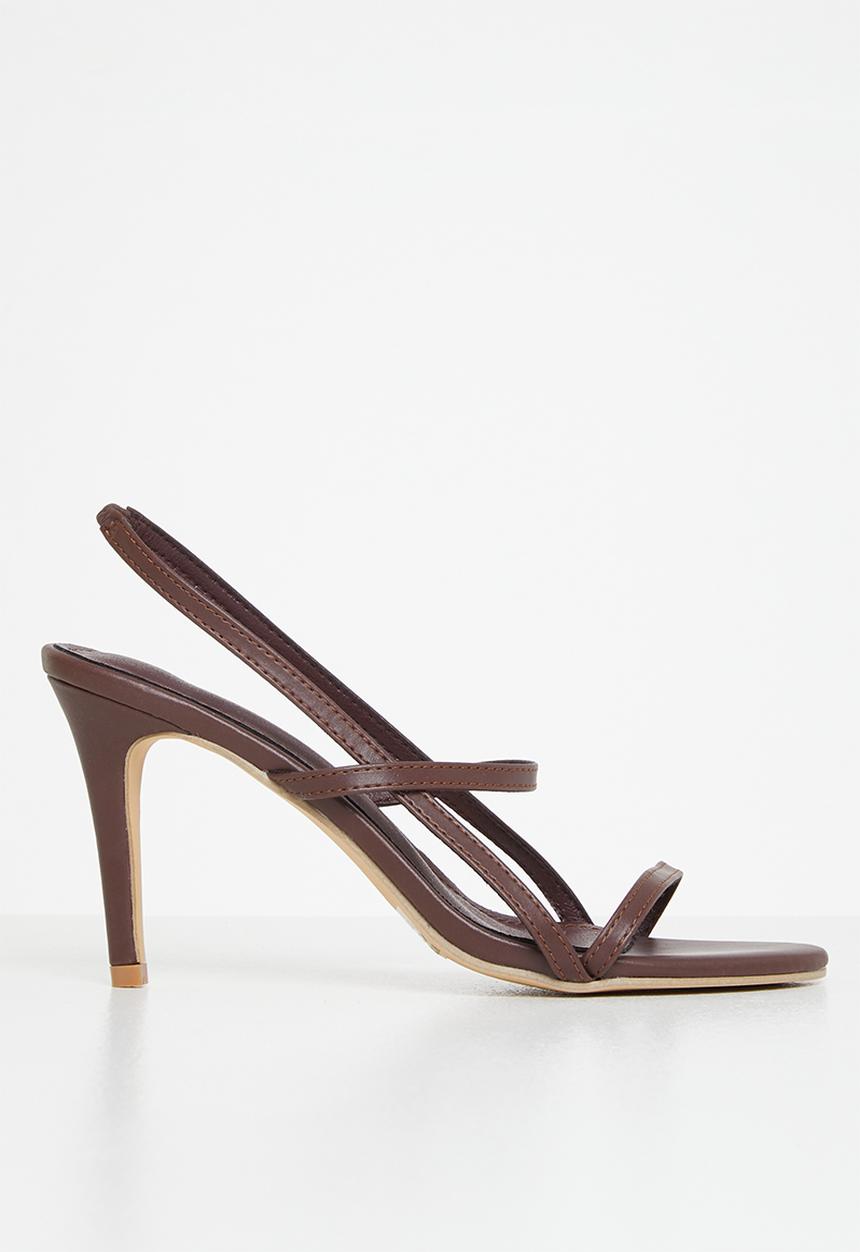 Superbalist - Bon strappy heel - dark brown