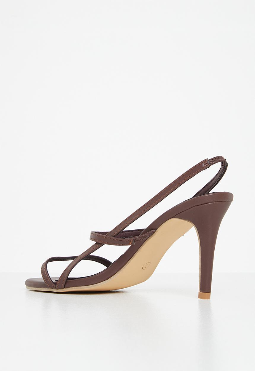 Superbalist - Bon strappy heel - dark brown