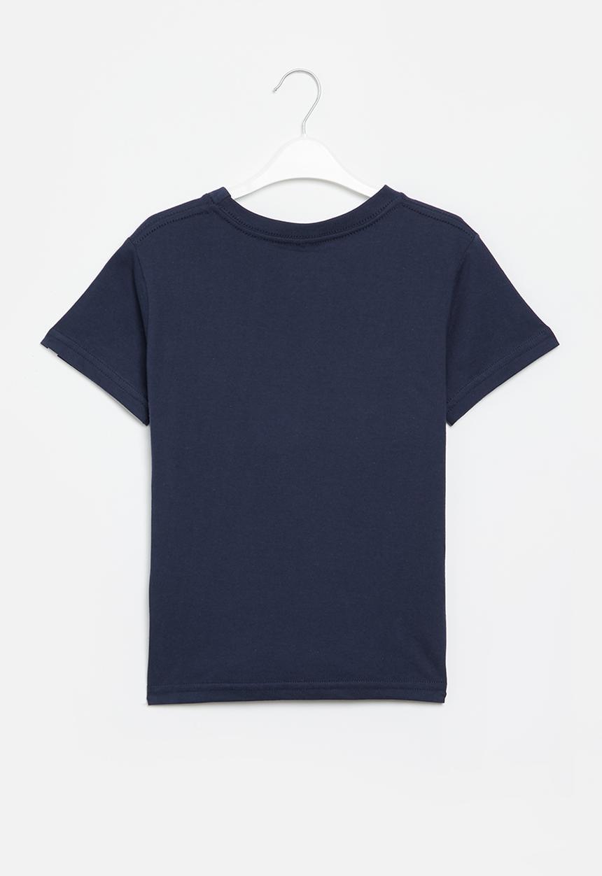 Original Penguin - Square block short sleeve tee - dark sapphire