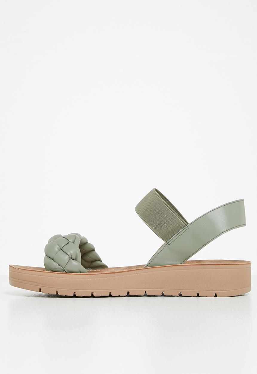 Madison® - Carly slingback woven sandal - olive