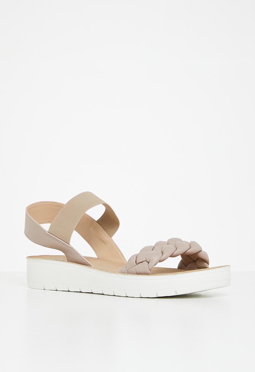 Madison® - Carly slingback woven sandal - neutral