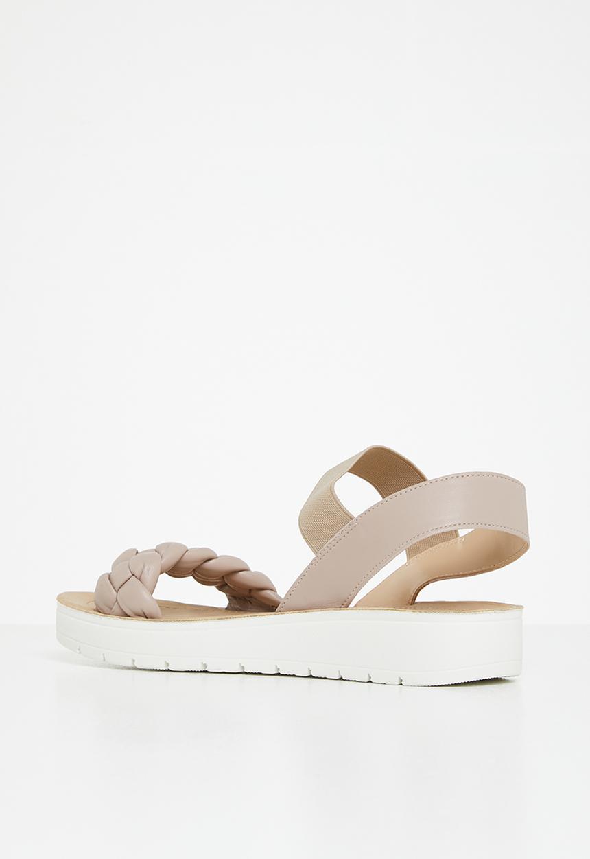 Madison® - Carly slingback woven sandal - neutral