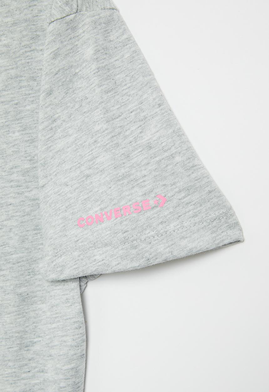 Converse - Cnvg ctp shine elongated T-shirt - light gray heather