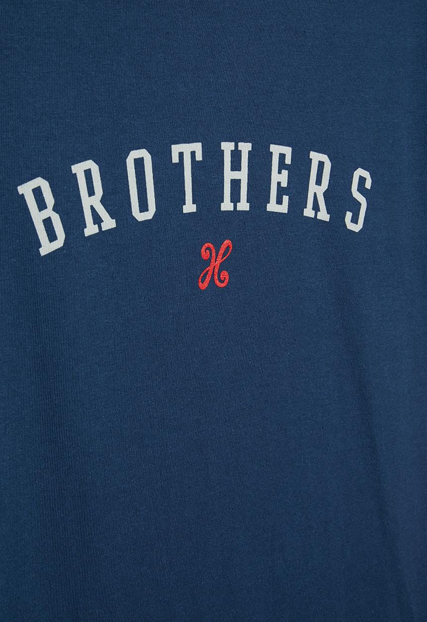 Holmes Bro's - Brothers short sleeve tee - french navy 