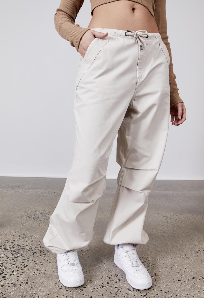 Factorie - Baggy drawtie pant - light stone
