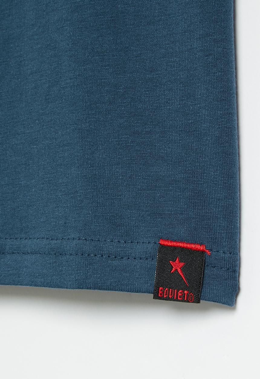 SOVIET - B greyson boys short sleeve logo tee - dark teal