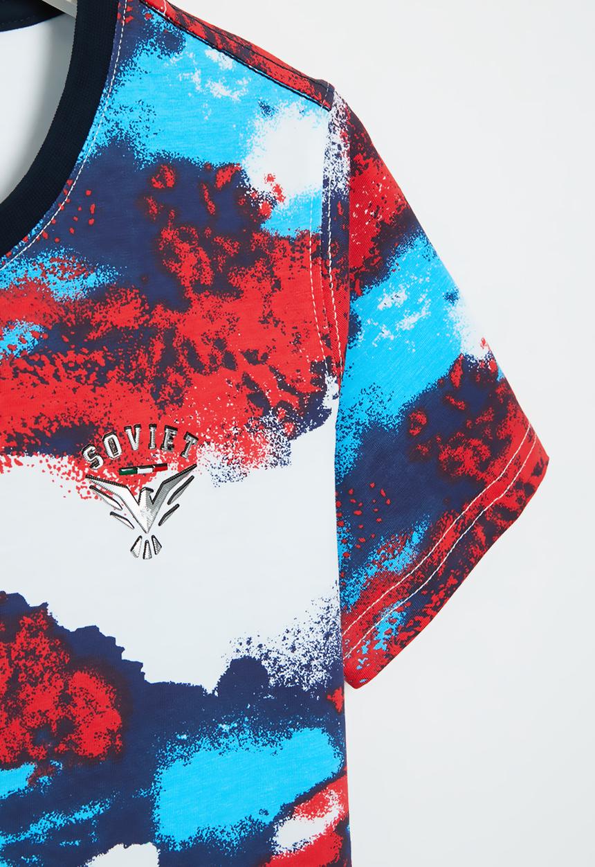 SOVIET - Fashion tee - multi 