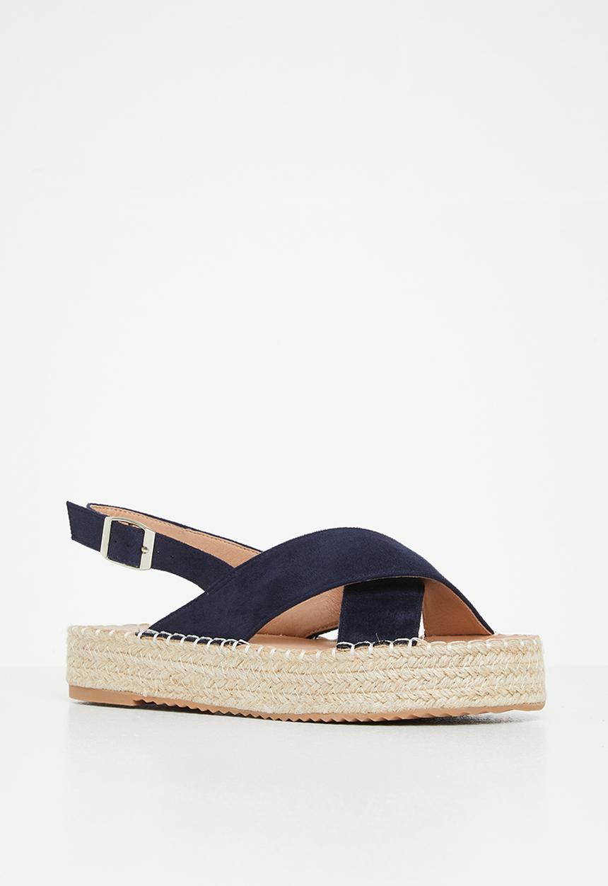 edit - Alexa slingback espadrille - navy