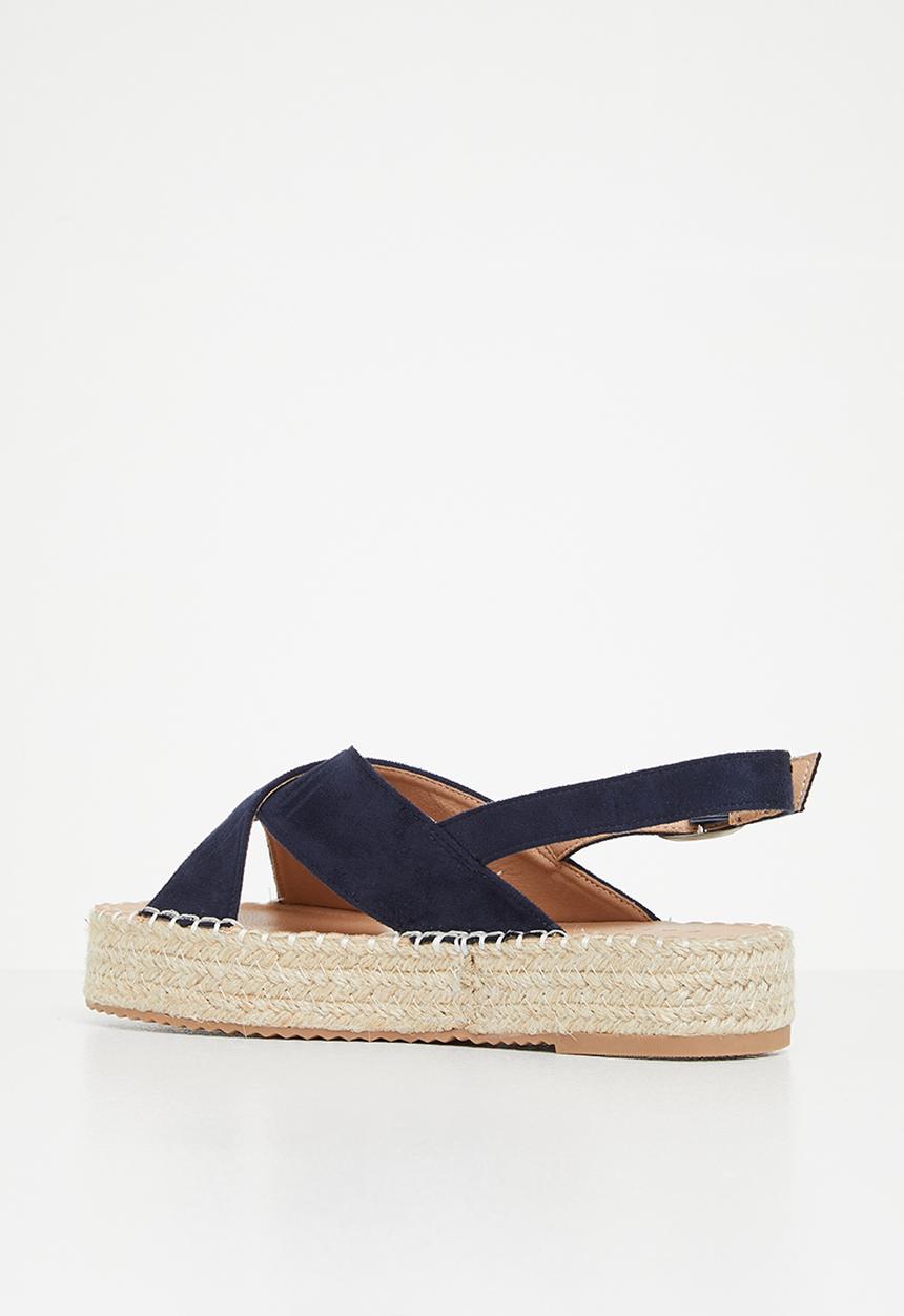 edit - Alexa slingback espadrille - navy