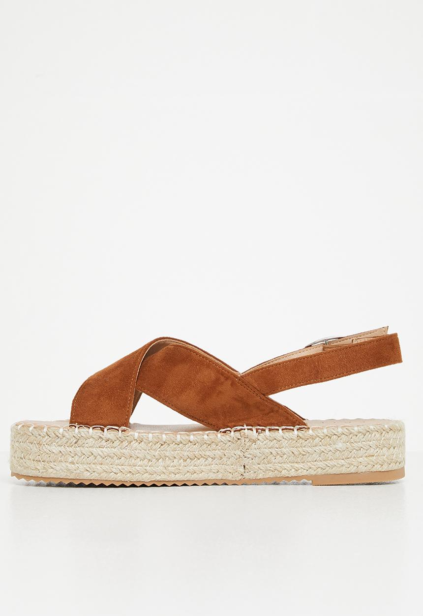 edit - Alexa slingback espadrille - tan