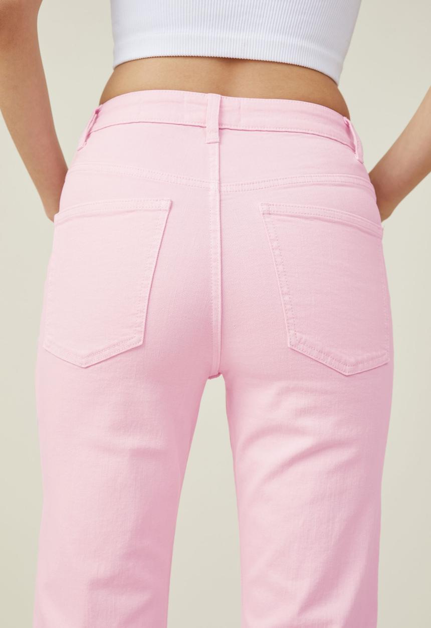 Cotton On - Original flare jean - cloudy pink