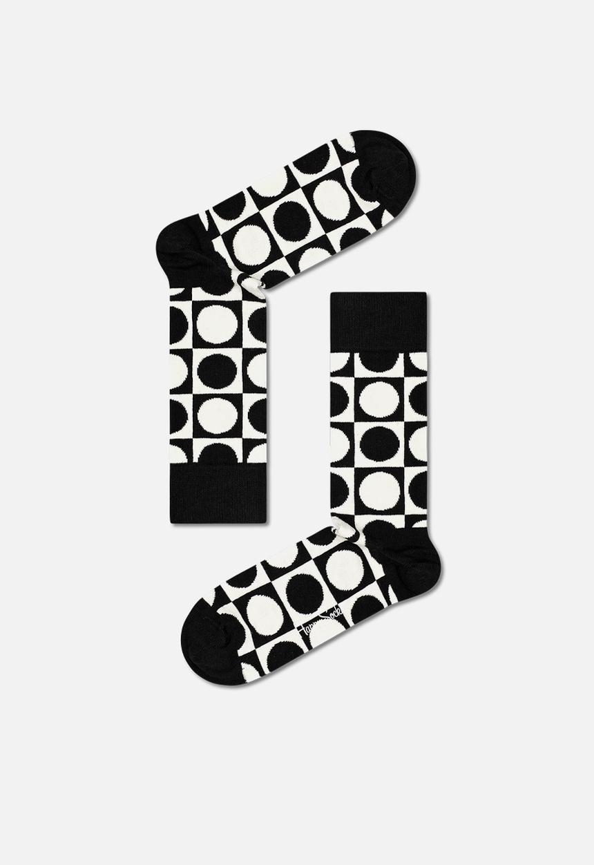 Happy Socks - 4 Pack socks gift set - black & white