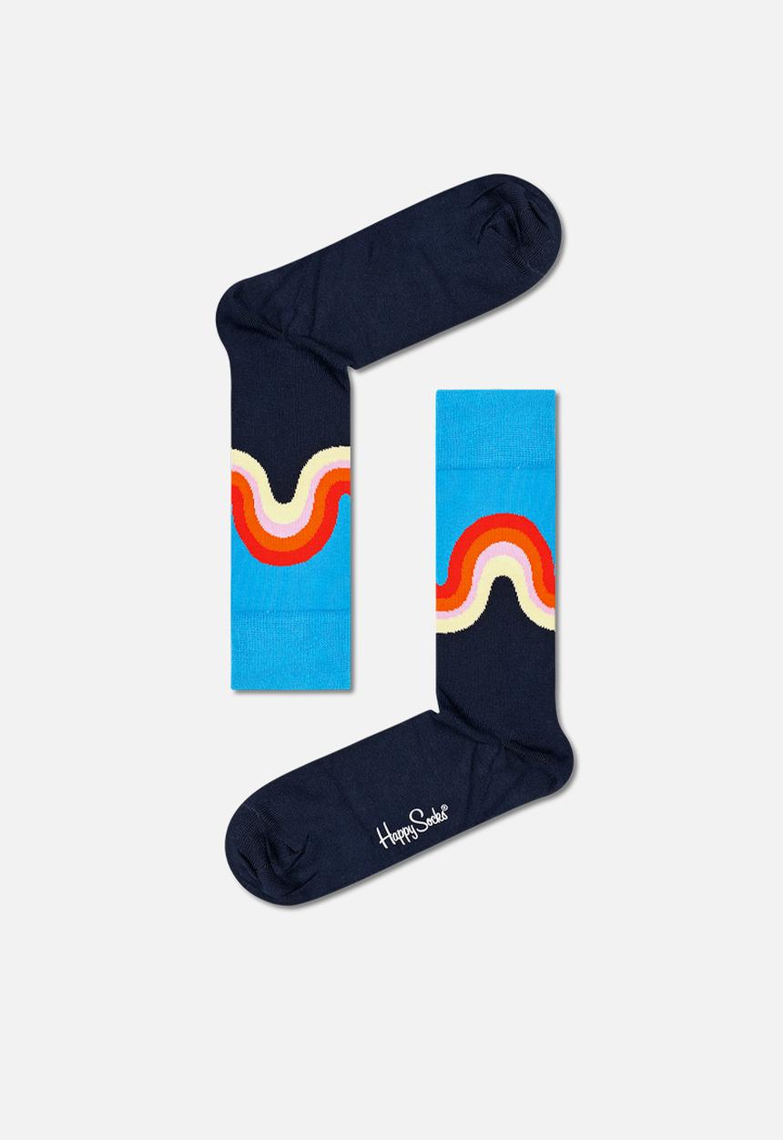 Happy Socks - 4 Pack navy socks gift set - multi