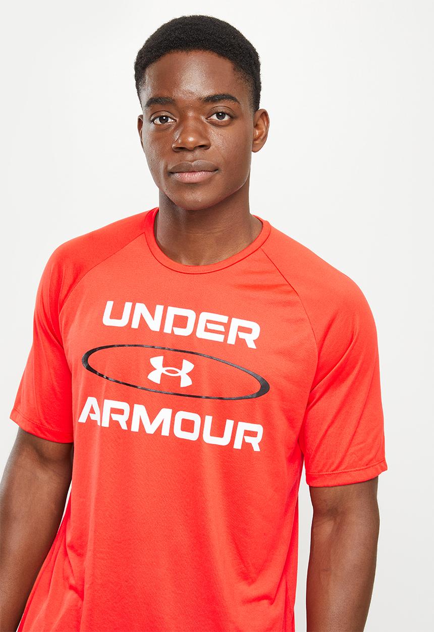 Under Armour - Ua tech 2.0 wm graphic short sleeve - radio red