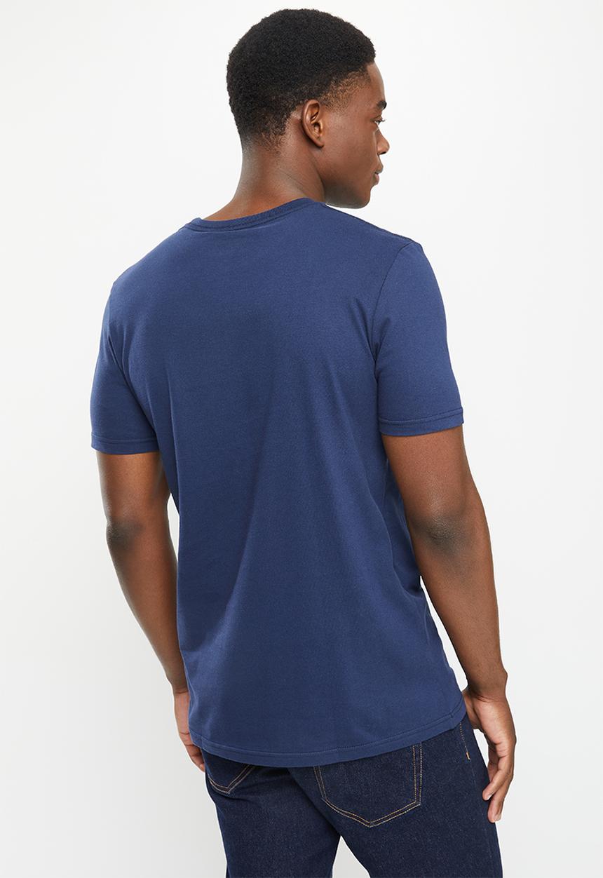 Original Penguin - Logo stamp short sleeve tee - dark sapphire