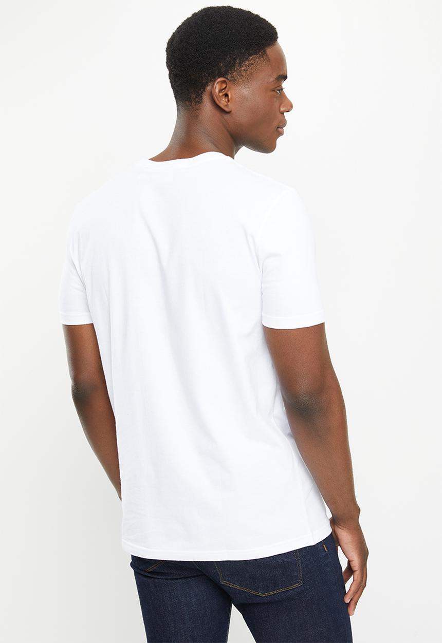 Original Penguin - Embroidered short sleeve tee - bright white