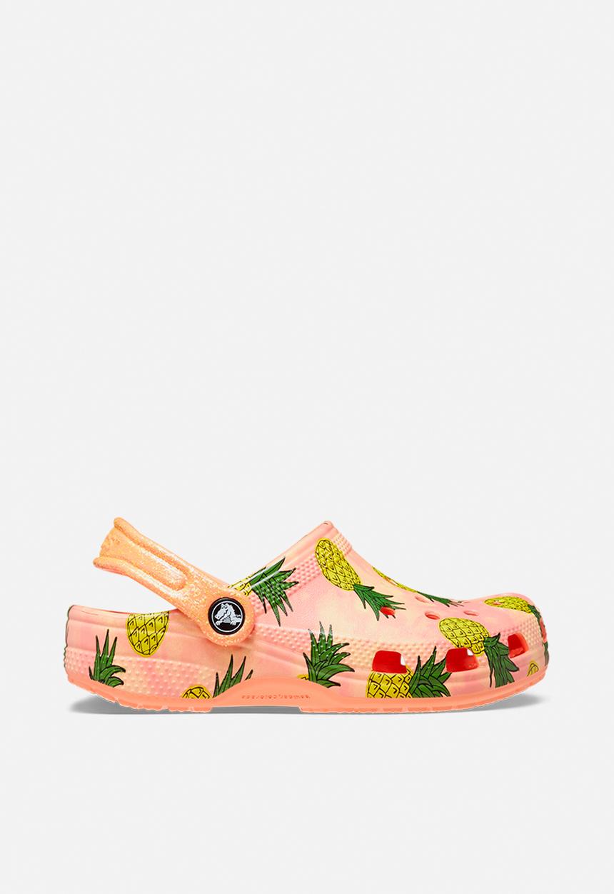 Crocs - Classic pool party clog k - papaya